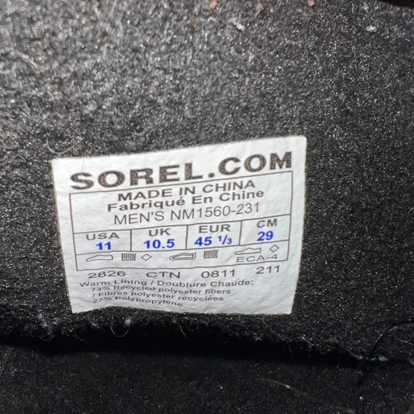 Sorel 1964 Premium T CVS Cordovan Waterproof Snow Boots NM1560-231 Size 11. - Picture 6 of 7